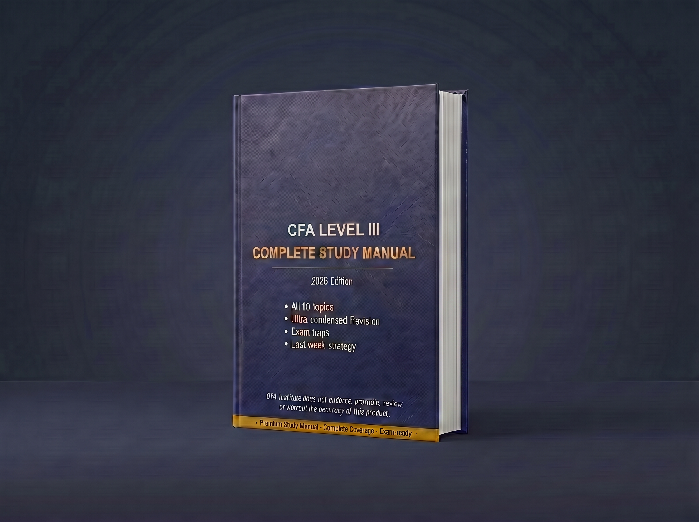 CFA Level III Study Notes 2026 — Complete Exam Prep